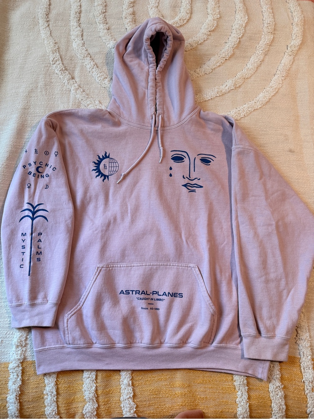 Urban Outfitters Dusty Lavender Pullover Hoodie - Picture 12 of 12